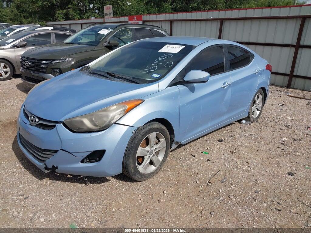 KMHDH4AE0CU434925 2012 HYUNDAI ELANTRA photo no. 2