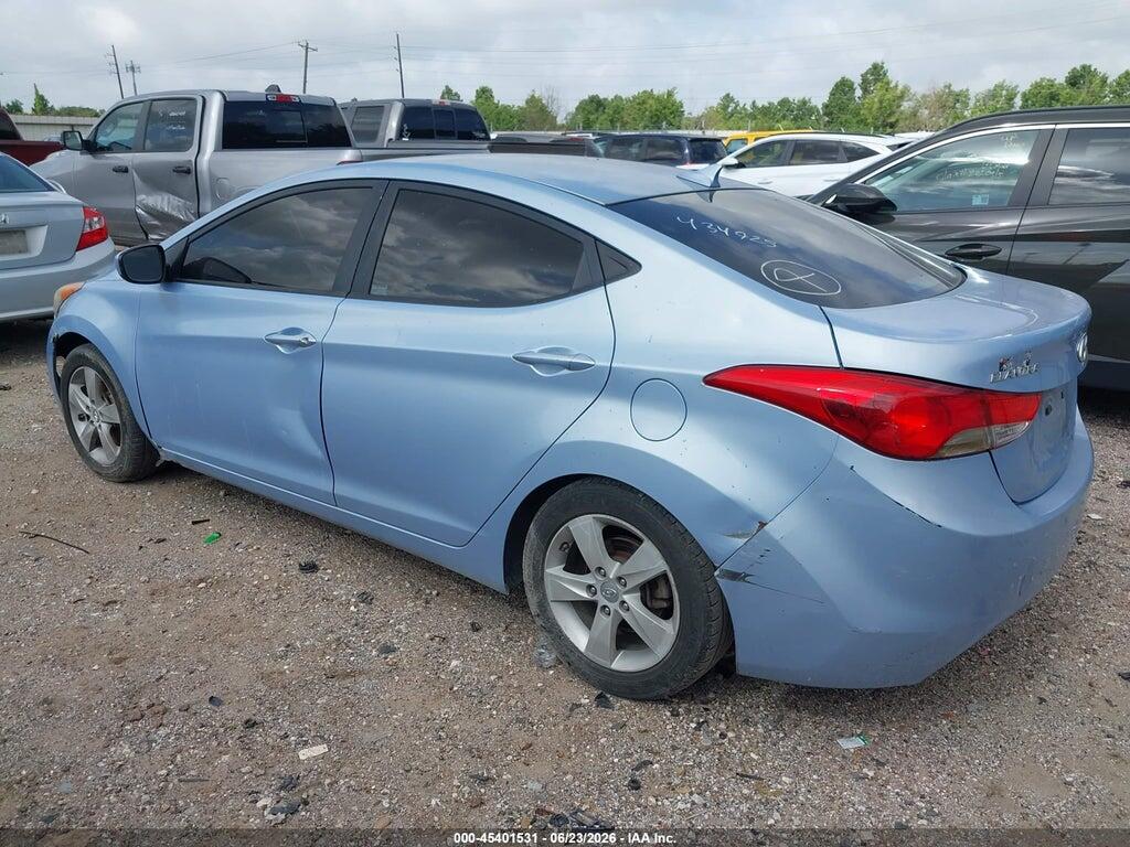 KMHDH4AE0CU434925 2012 HYUNDAI ELANTRA photo no. 3