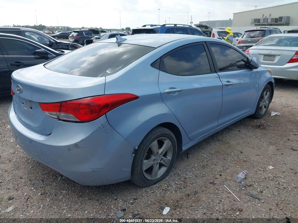 KMHDH4AE0CU434925 2012 HYUNDAI ELANTRA photo no. 4