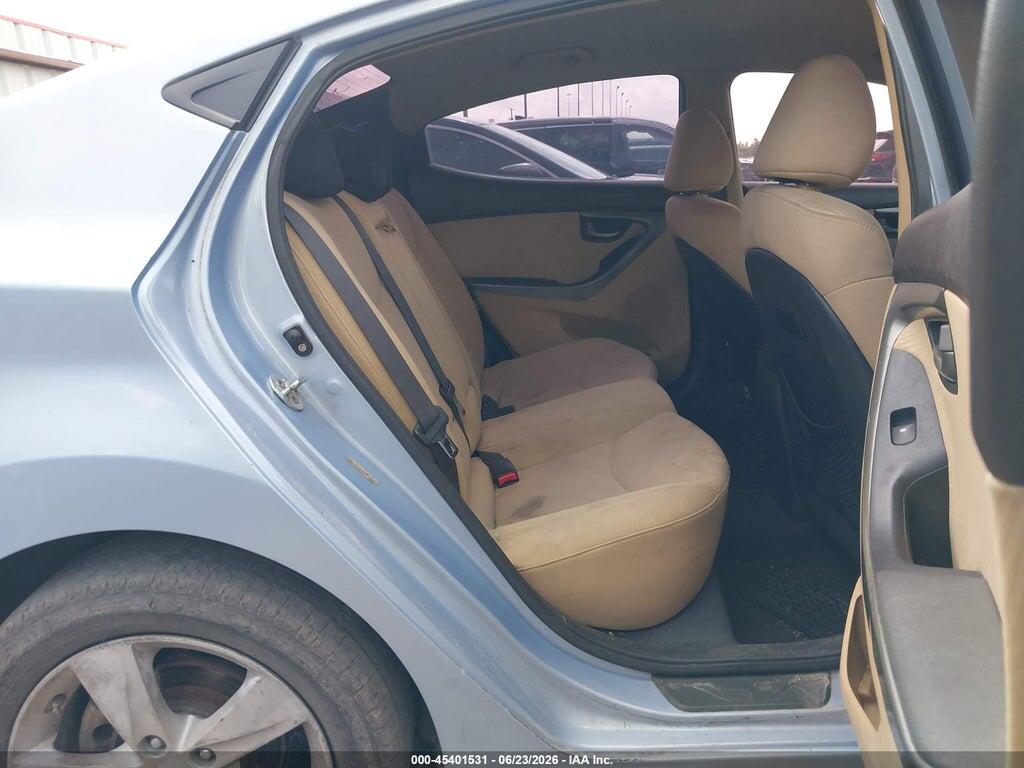 KMHDH4AE0CU434925 2012 HYUNDAI ELANTRA photo no. 8