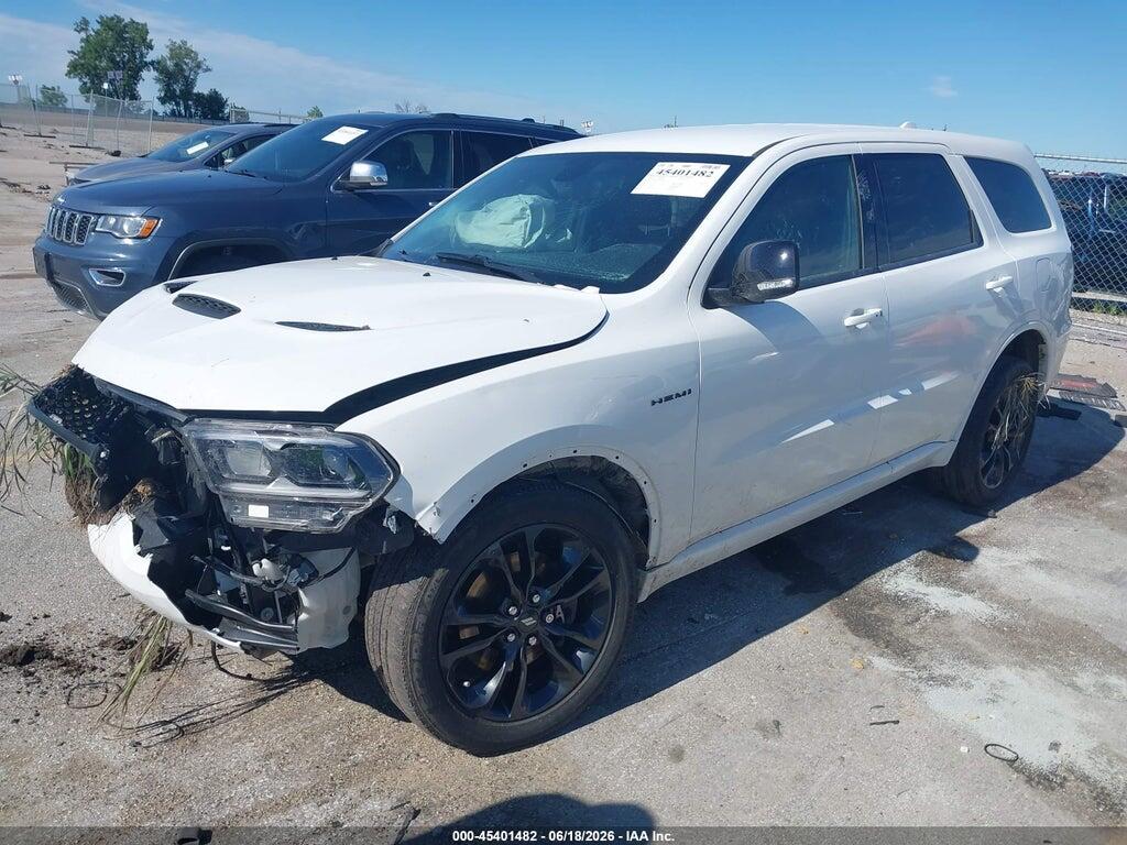 1C4SDJCT5MC865107 2021 DODGE DURANGO photo no. 2