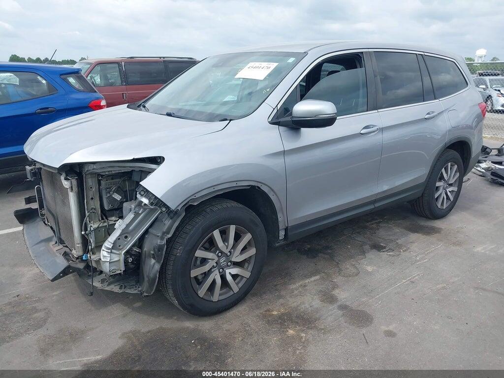 5FNYF6H32MB025993 2021 HONDA PILOT photo no. 2