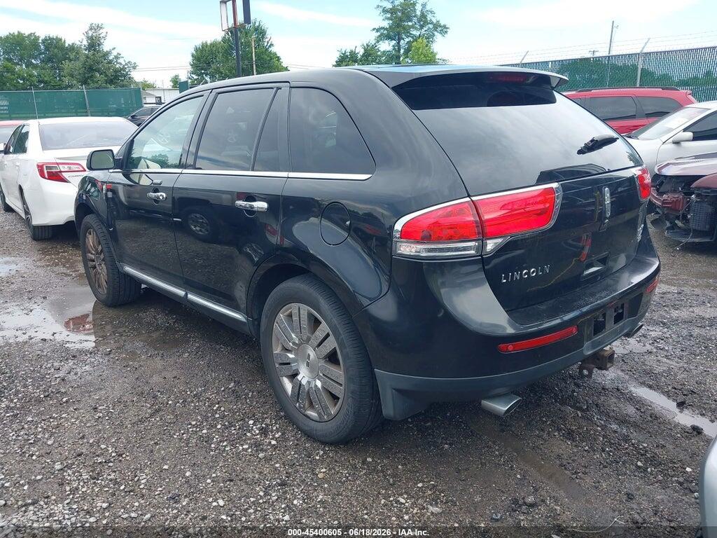 2LMDJ8JK8BBJ23186 2011 LINCOLN MKX photo no. 3