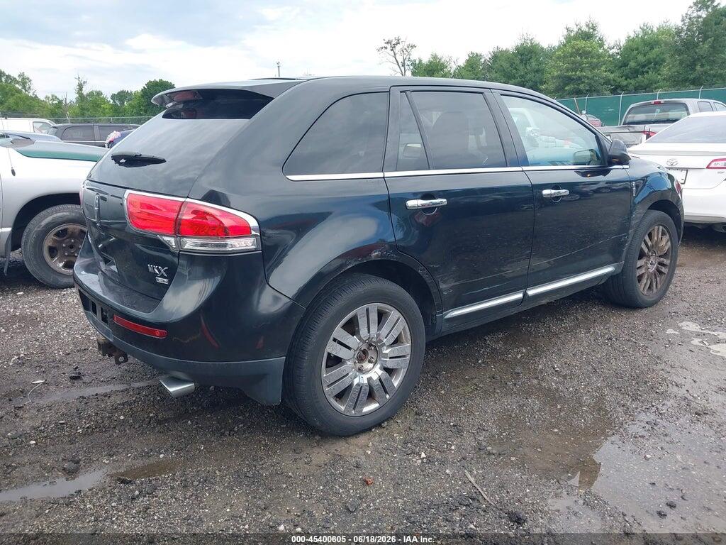 2LMDJ8JK8BBJ23186 2011 LINCOLN MKX photo no. 4