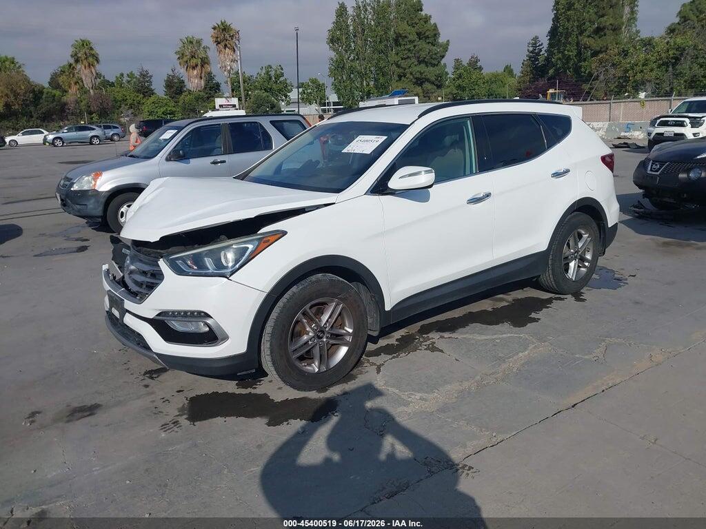 5NMZU3LB4HH012111 2017 HYUNDAI SANTA FE SPORT photo no. 2