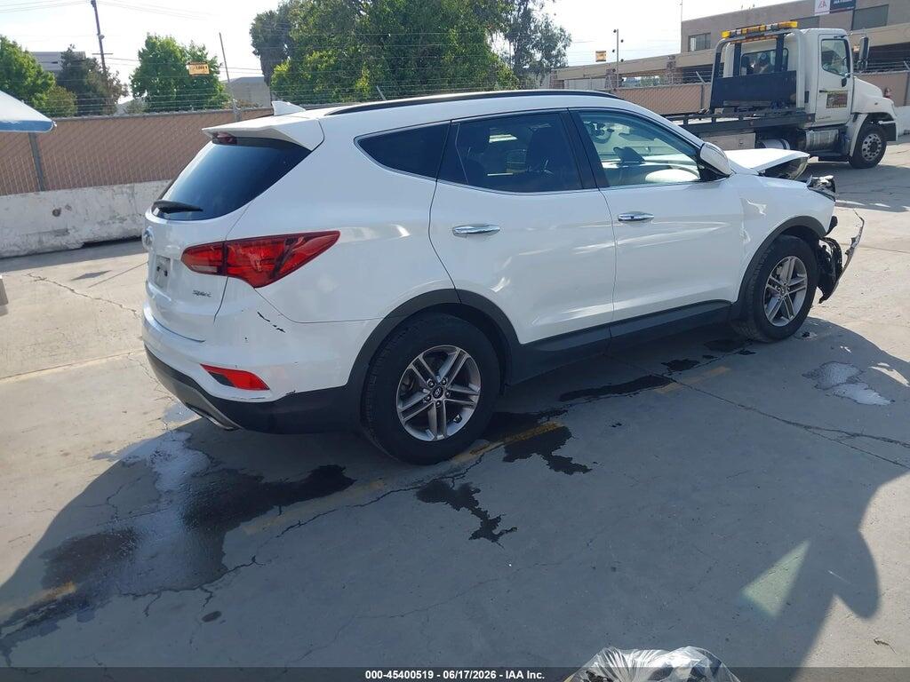 5NMZU3LB4HH012111 2017 HYUNDAI SANTA FE SPORT photo no. 4