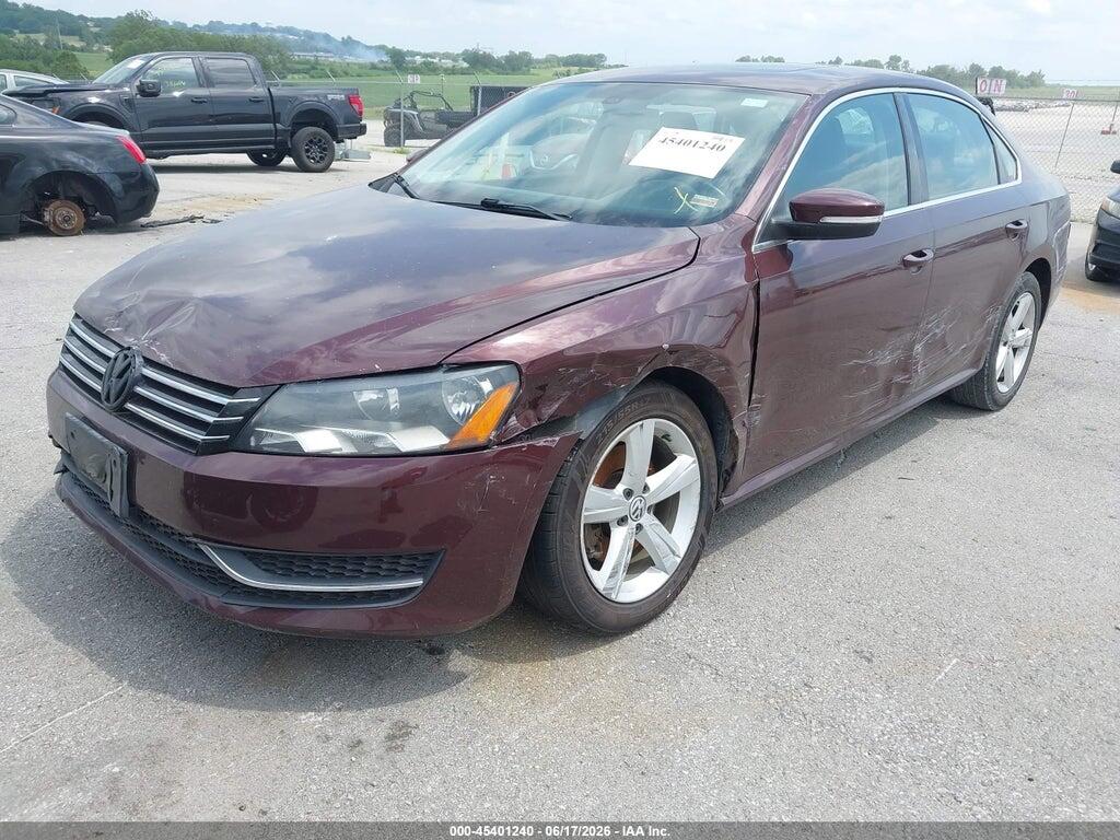 1VWBP7A38DC095009 2013 VOLKSWAGEN PASSAT photo no. 2