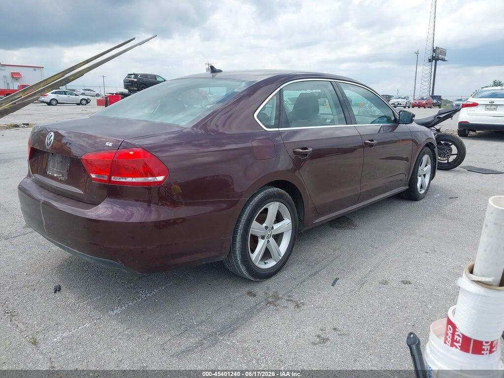 1VWBP7A38DC095009 2013 VOLKSWAGEN PASSAT photo no. 4