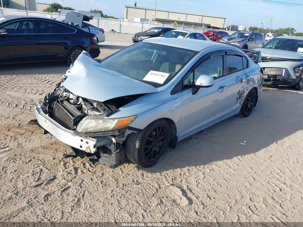 19XFB2F53CE040264 2012 HONDA CIVIC photo no. 2