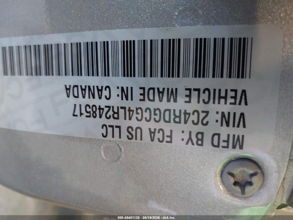 2C4RDGCG4LR248517 2020 DODGE GRAND CARAVAN photo no. 9