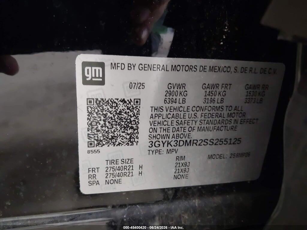 3GYK3DMR2SS255125 2025 CADILLAC OPTIQ photo no. 9