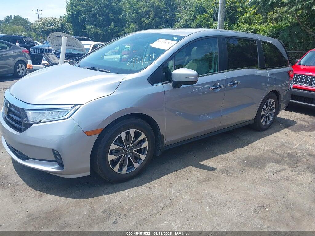 5FNRL6H74NB069401 2022 HONDA ODYSSEY photo no. 2