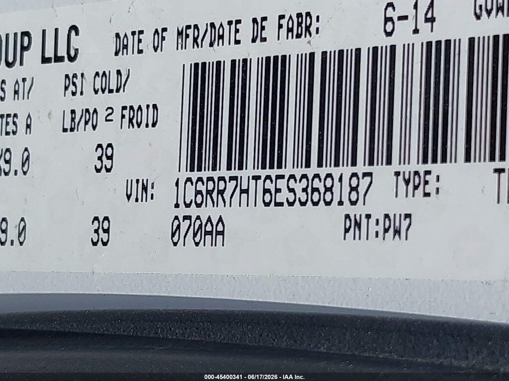 1C6RR7HT6ES368187 2014 RAM 1500 photo no. 9