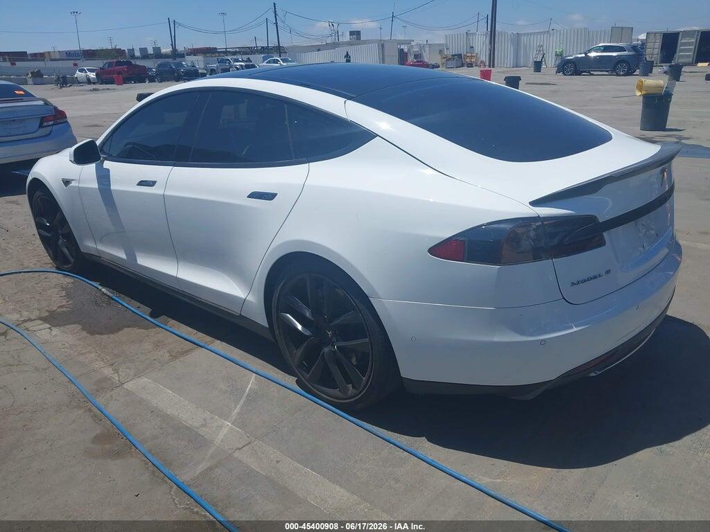 5YJSA1E14FF107270 2015 TESLA MODEL S photo no. 3