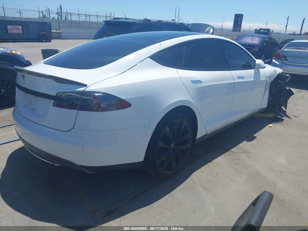 5YJSA1E14FF107270 2015 TESLA MODEL S photo no. 4