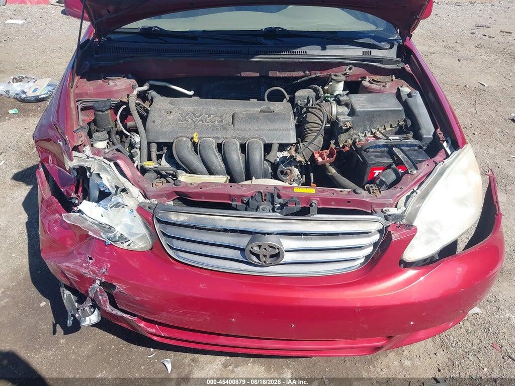 1NXBR38E44Z222888 2004 TOYOTA COROLLA photo no. 10