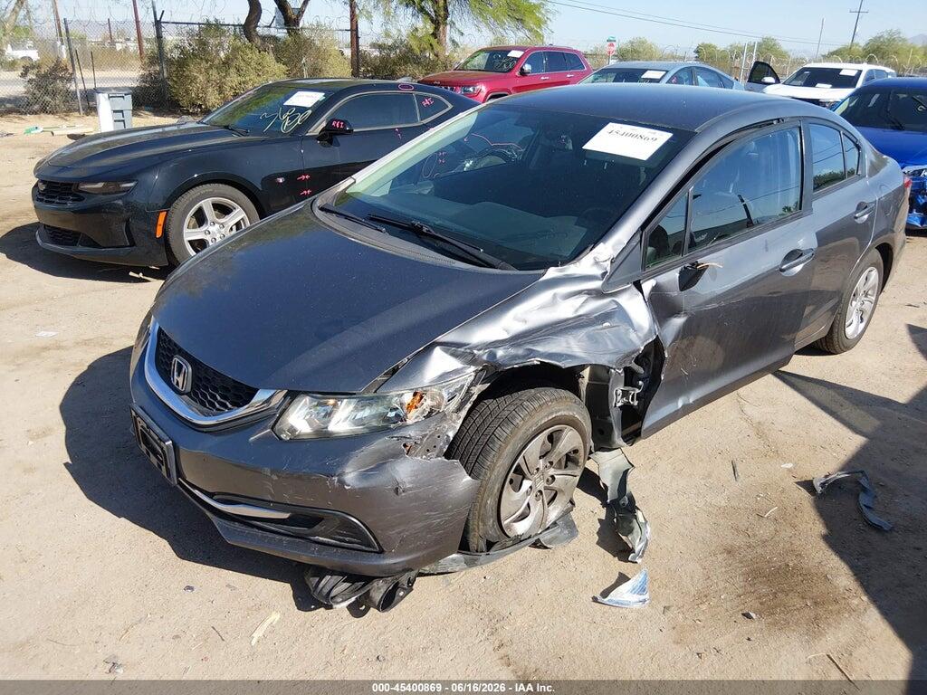 19XFB2F57DE203984 2013 HONDA CIVIC photo no. 2