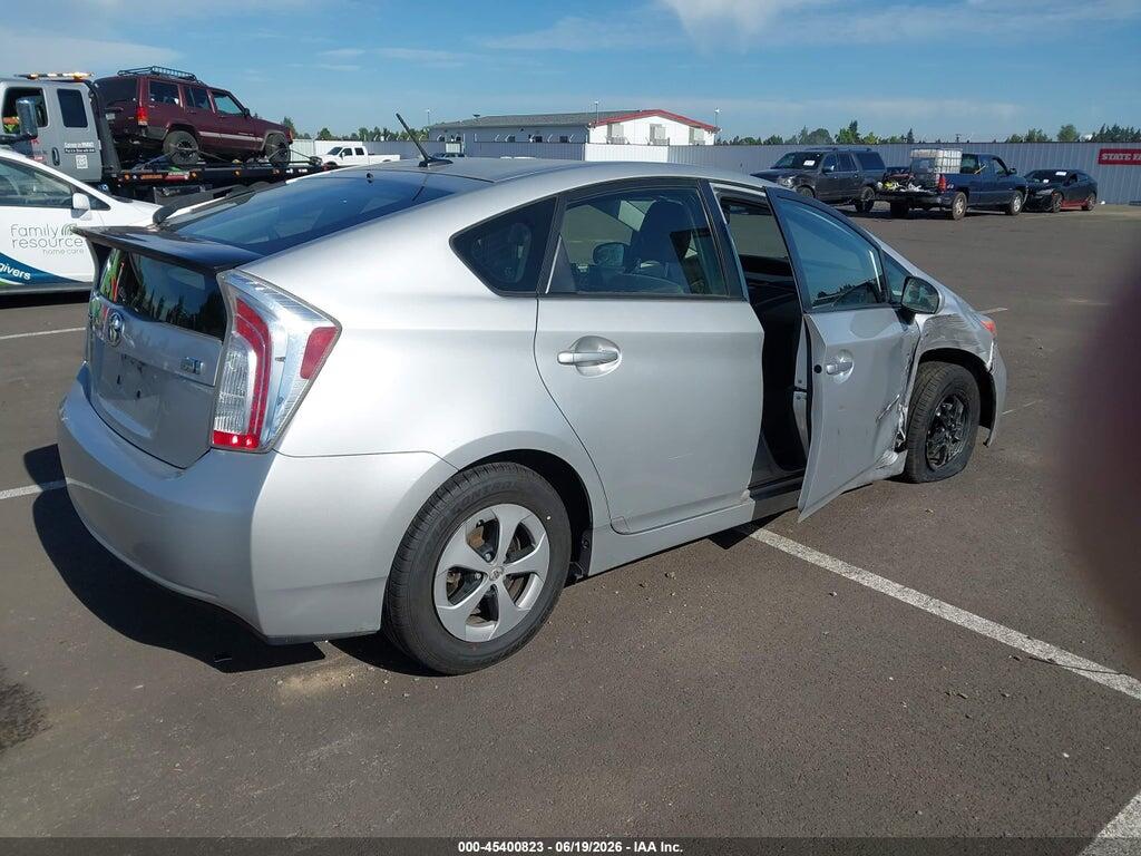 JTDKN3DU7F0459964 2015 TOYOTA PRIUS photo no. 4