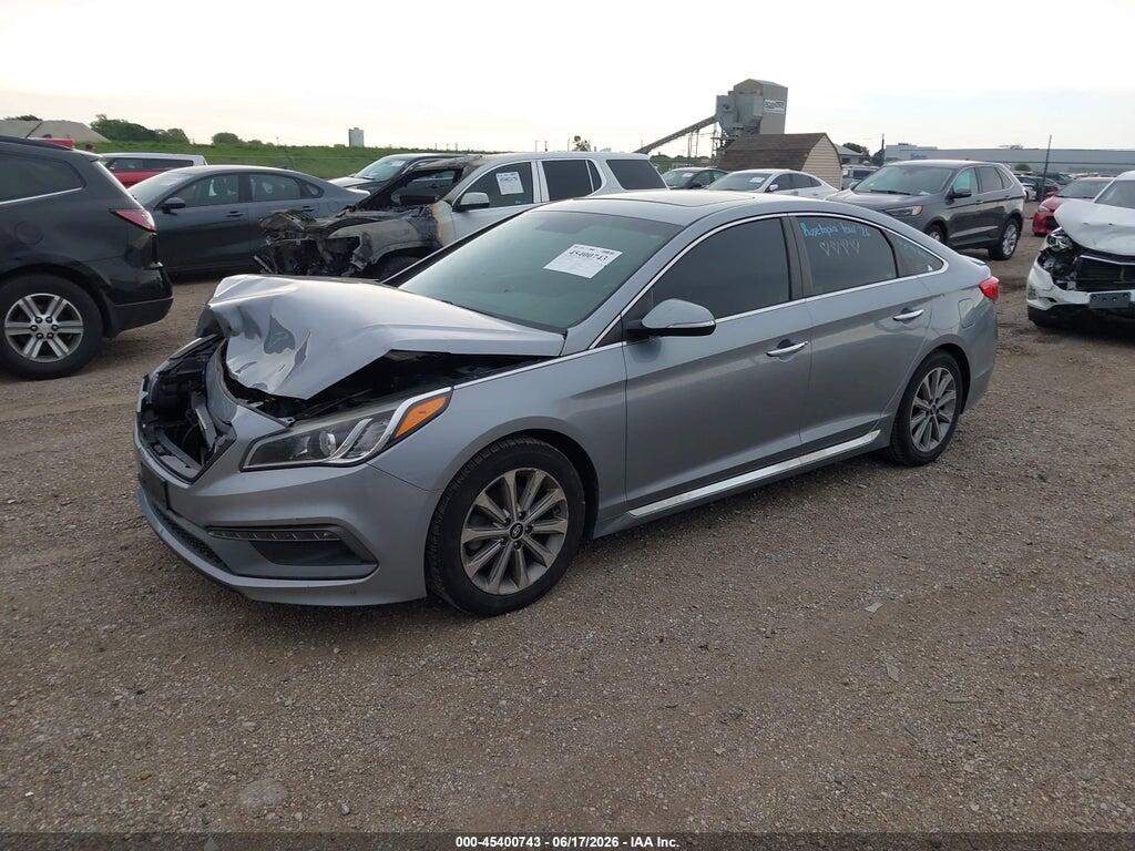 5NPE34AF0HH546044 2017 HYUNDAI SONATA photo no. 2