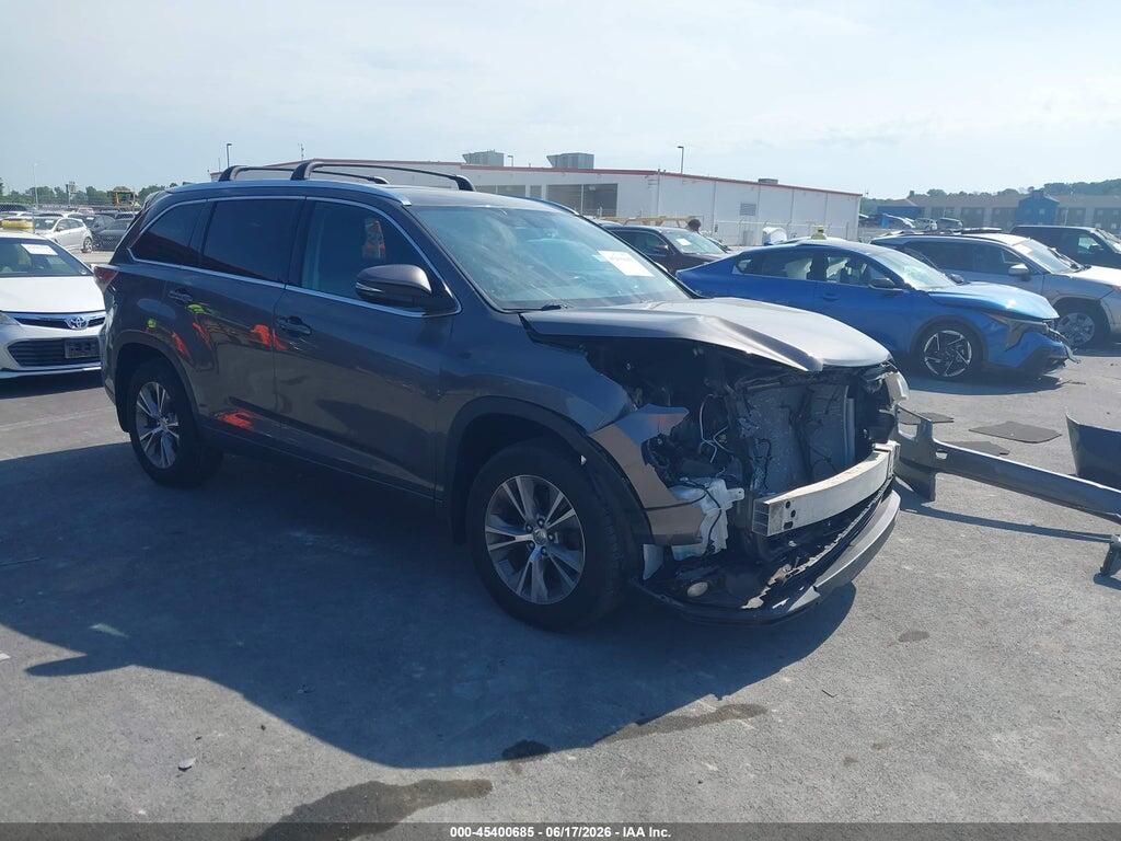 5TDJKRFH3ES020327 2014 TOYOTA HIGHLANDER photo no. 1