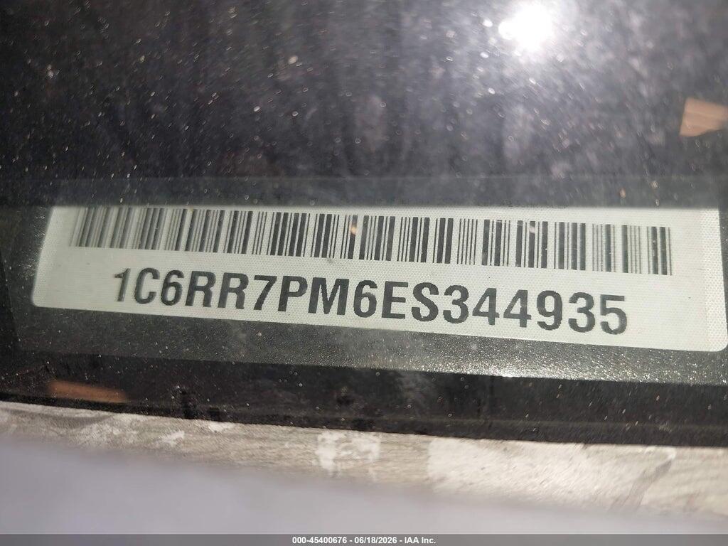 1C6RR7PM6ES344935 2014 RAM 1500 photo no. 9