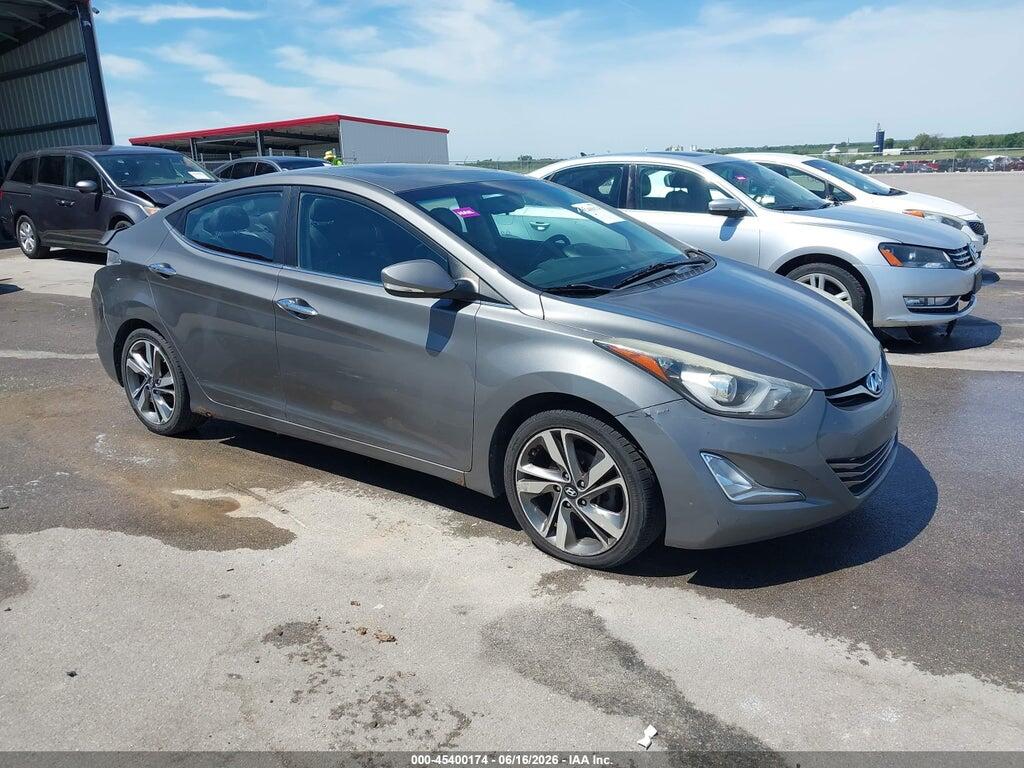 5NPDH4AE3EH505522 2014 HYUNDAI ELANTRA photo no. 1