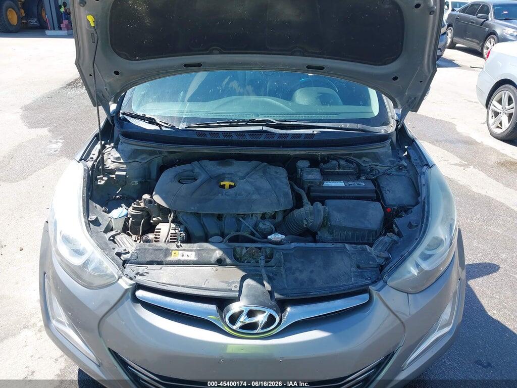 5NPDH4AE3EH505522 2014 HYUNDAI ELANTRA photo no. 10