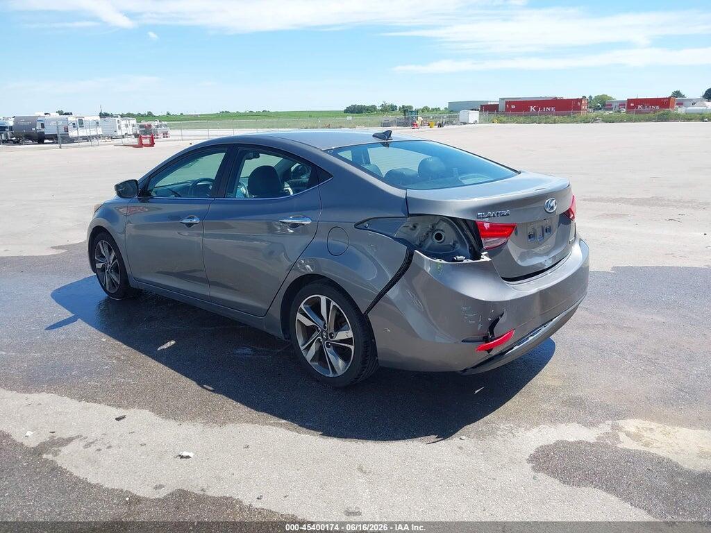 5NPDH4AE3EH505522 2014 HYUNDAI ELANTRA photo no. 3