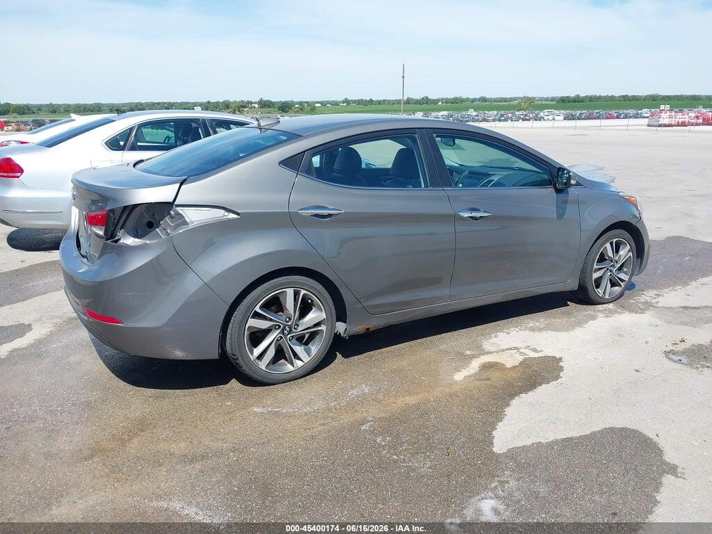 5NPDH4AE3EH505522 2014 HYUNDAI ELANTRA photo no. 4