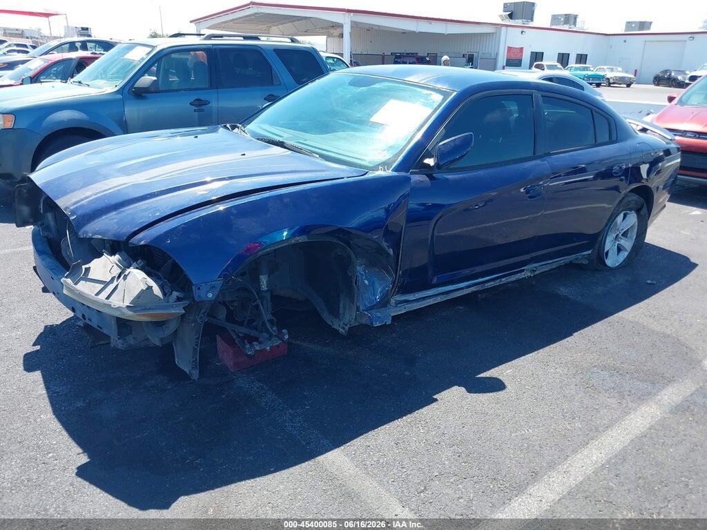 2C3CDXBG3EH265443 2014 DODGE CHARGER photo no. 2
