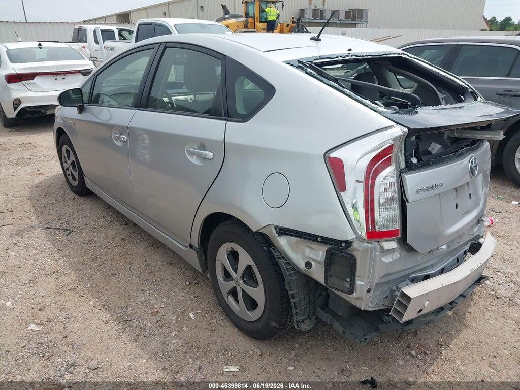 JTDKN3DU0D5555449 2013 TOYOTA PRIUS photo no. 3