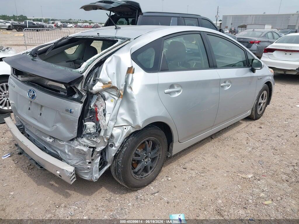 JTDKN3DU0D5555449 2013 TOYOTA PRIUS photo no. 4