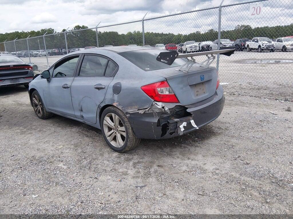 19XFB2F55CE067658 2012 HONDA CIVIC photo no. 3