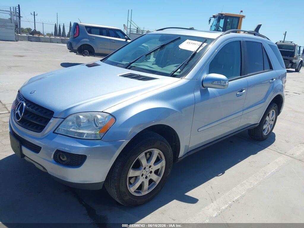 4JGBB86E96A111567 2006 MERCEDES-BENZ ML 350 photo no. 2