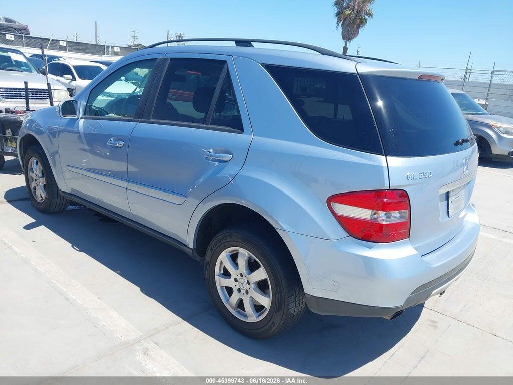 4JGBB86E96A111567 2006 MERCEDES-BENZ ML 350 photo no. 3