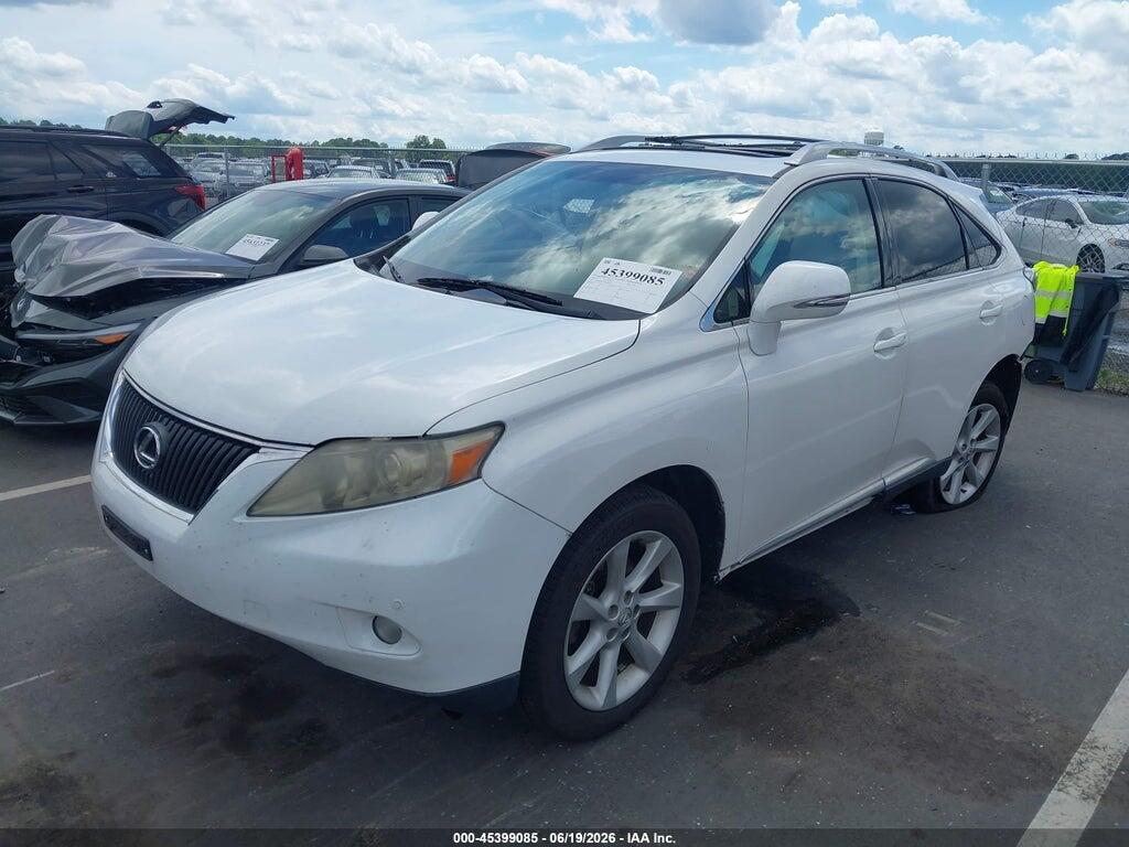 2T2ZK1BA4CC069762 2012 LEXUS RX 350 photo no. 2