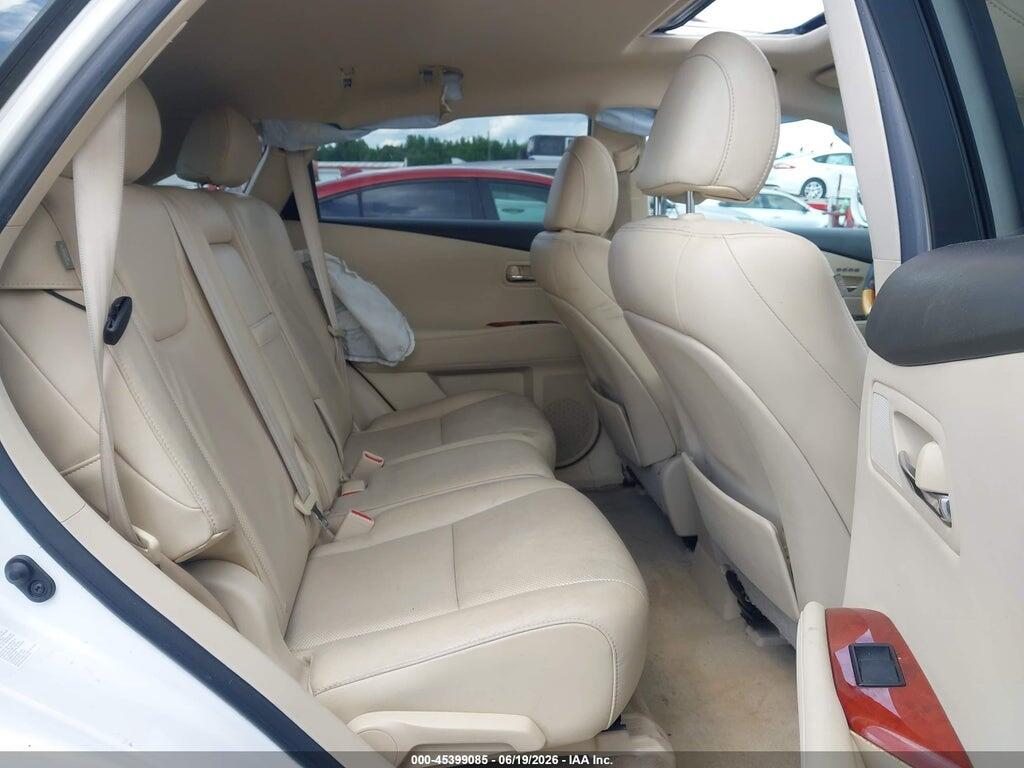2T2ZK1BA4CC069762 2012 LEXUS RX 350 photo no. 8