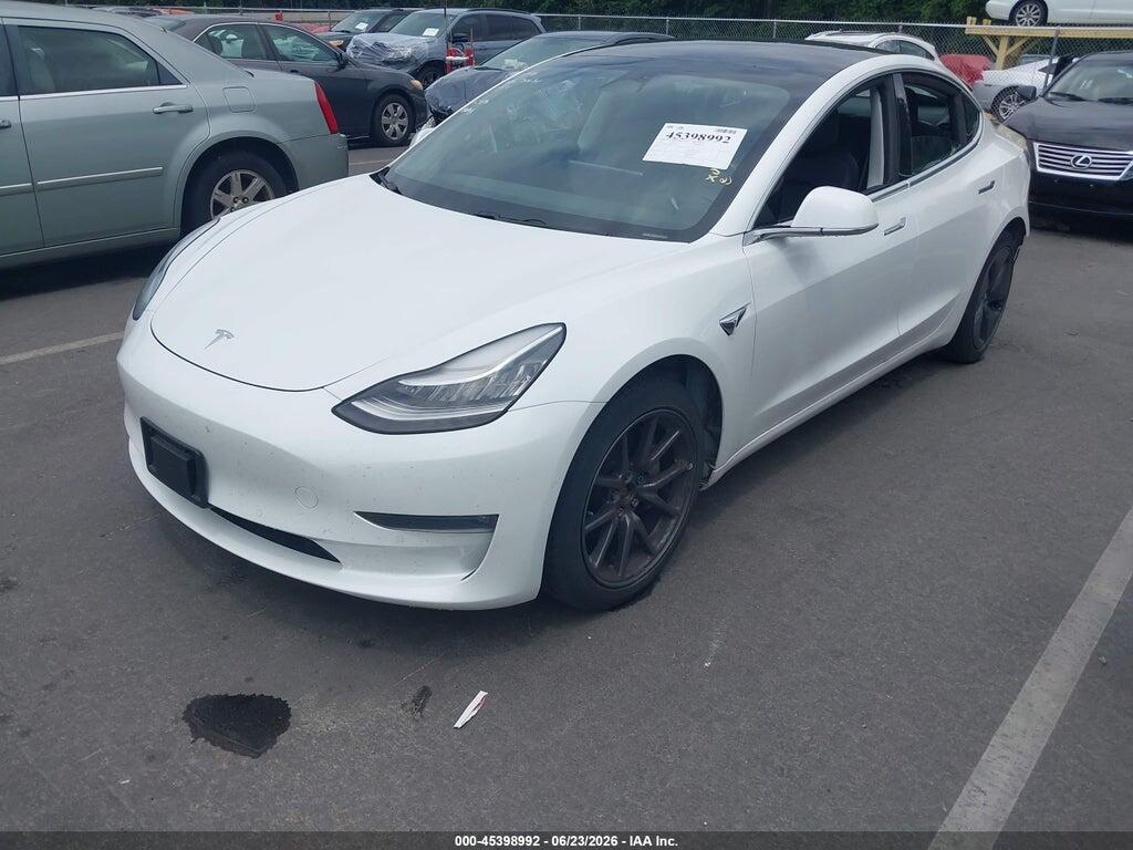 5YJ3E1EB6KF211738 2019 TESLA MODEL 3 photo no. 2
