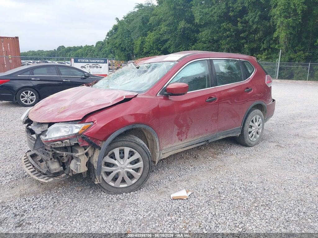 KNMAT2MV1GP628132 2016 NISSAN ROGUE photo no. 2