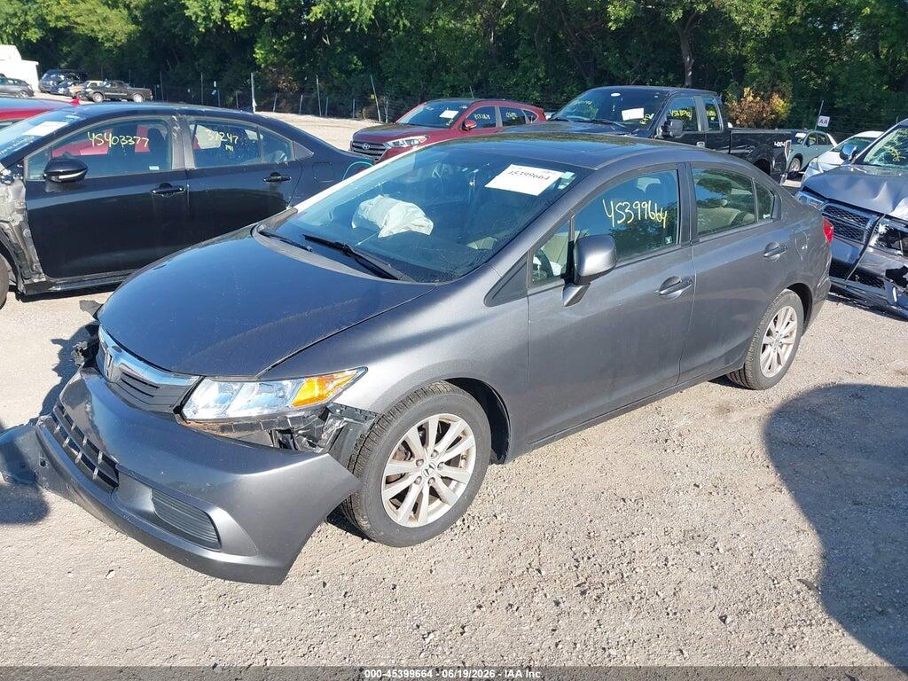 19XFB2F88CE009702 2012 HONDA CIVIC photo no. 2