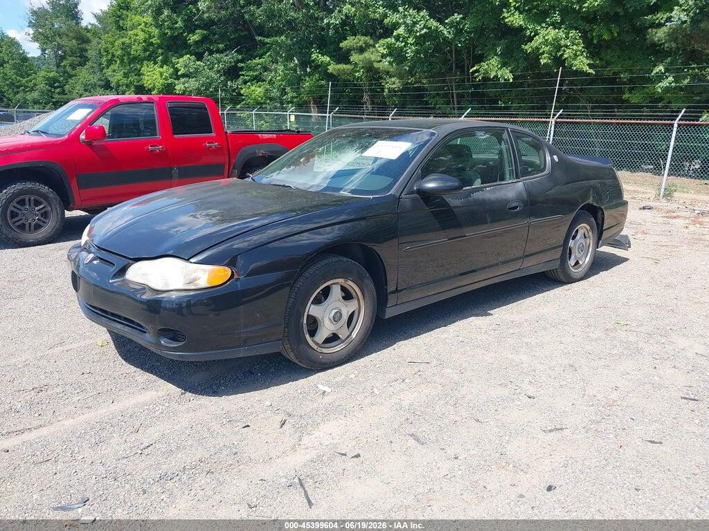 2G1WW12E9Y9375922 2000 CHEVROLET MONTE CARLO photo no. 2