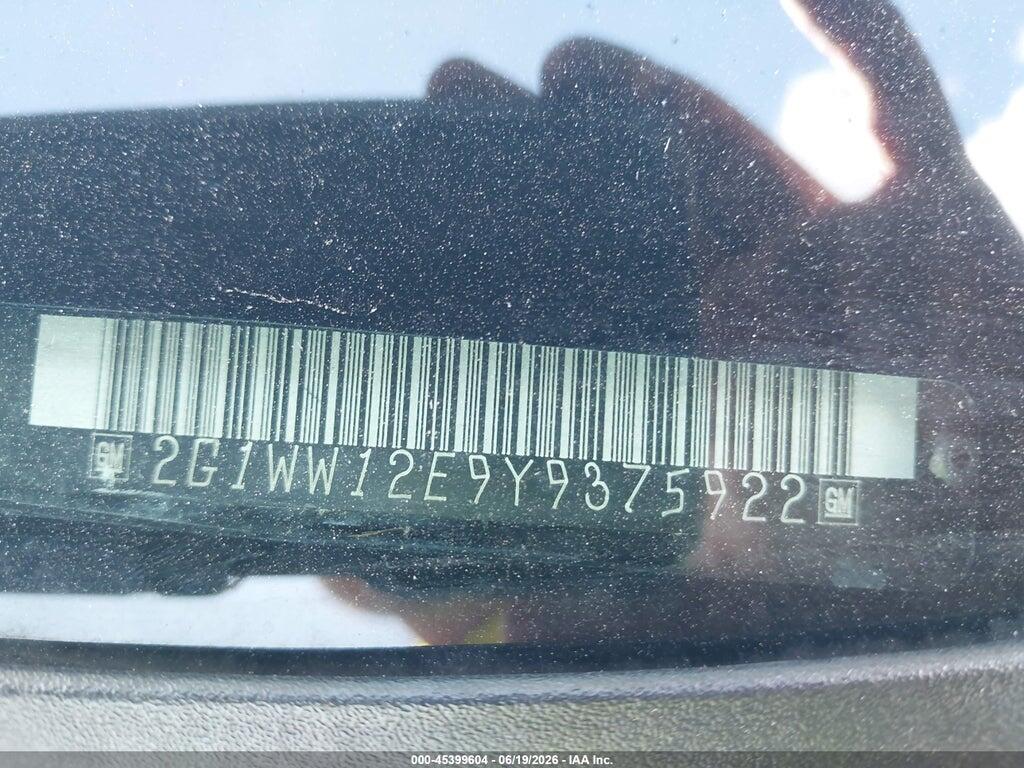 2G1WW12E9Y9375922 2000 CHEVROLET MONTE CARLO photo no. 9