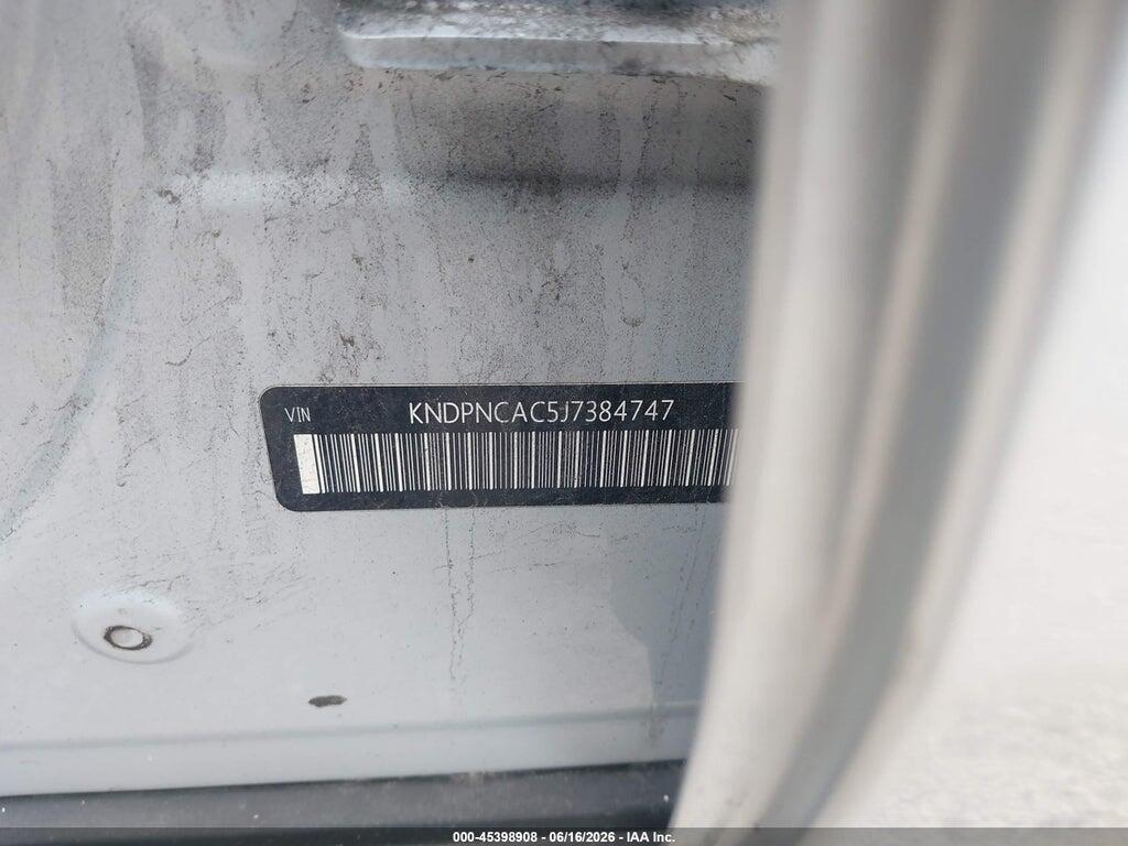 KNDPNCAC5J7384747 2018 KIA SPORTAGE photo no. 9
