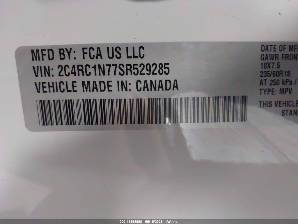 2C4RC1N77SR529285 2025 CHRYSLER PACIFICA HYBRID photo no. 9