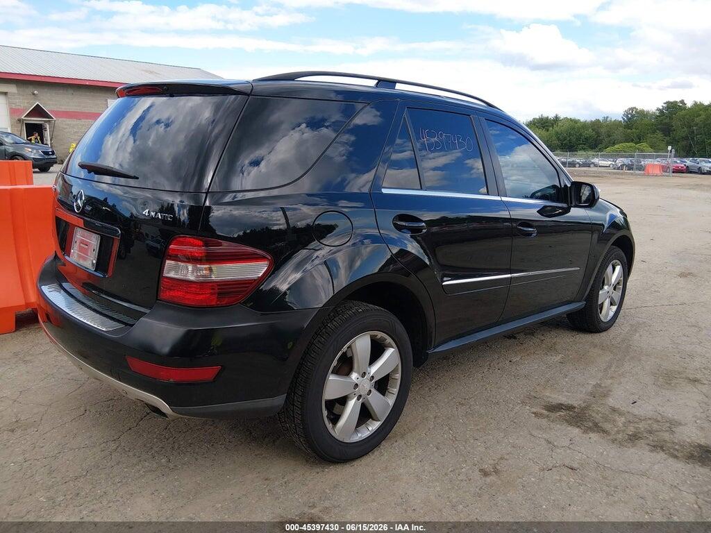 4JGBB8GB9AA599304 2010 MERCEDES-BENZ ML 350 photo no. 4