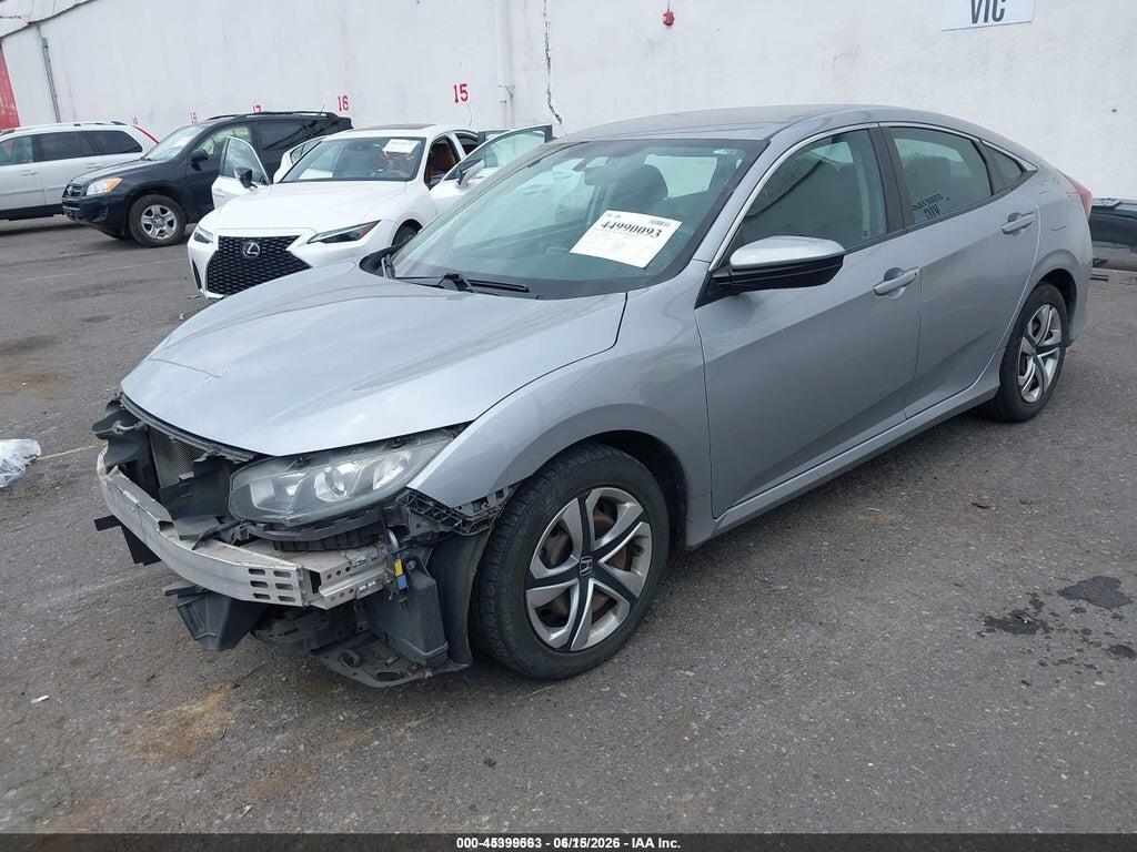 2HGFC2F55GH568588 2016 HONDA CIVIC photo no. 2