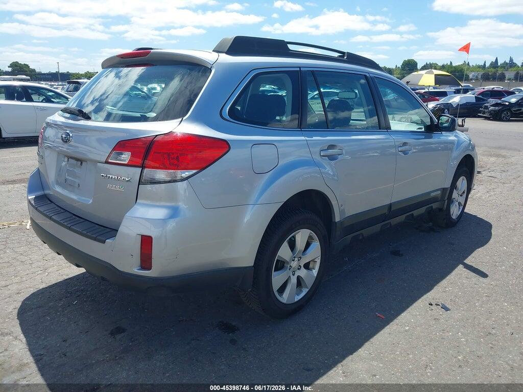 4S4BRBAC3C3301220 2012 SUBARU OUTBACK photo no. 4
