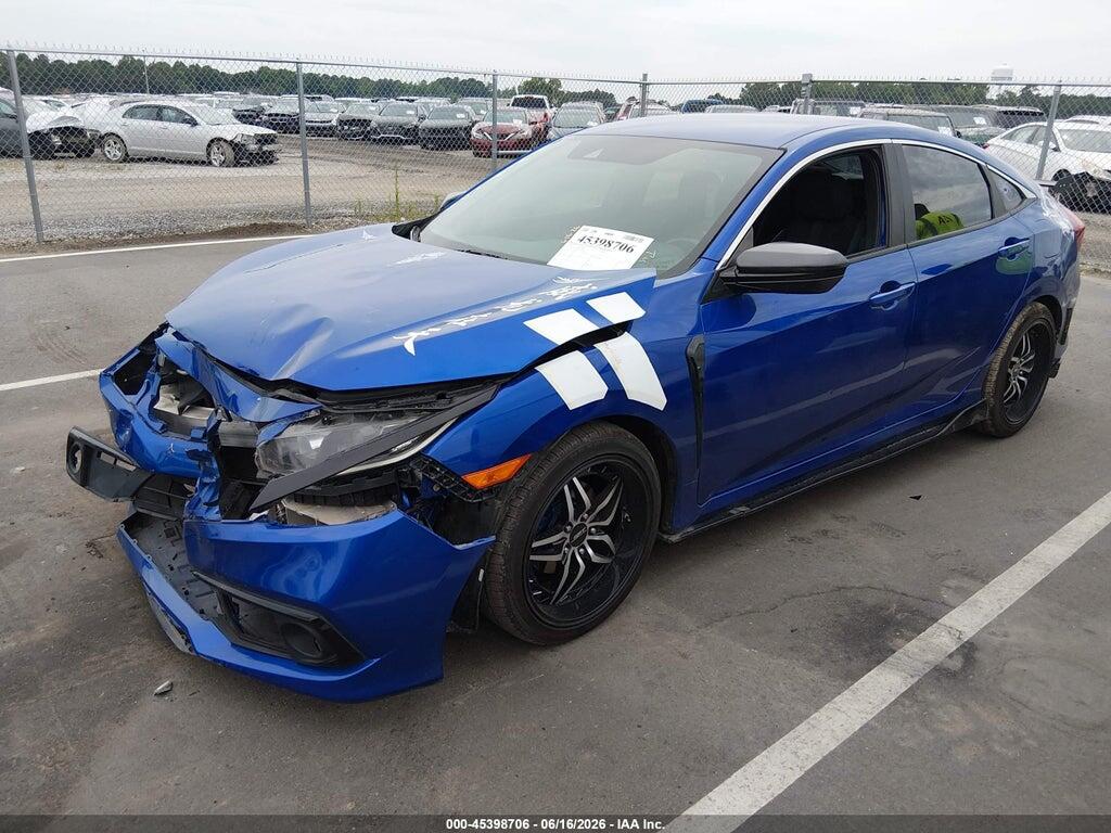 2HGFC2F81LH522826 2020 HONDA CIVIC photo no. 2