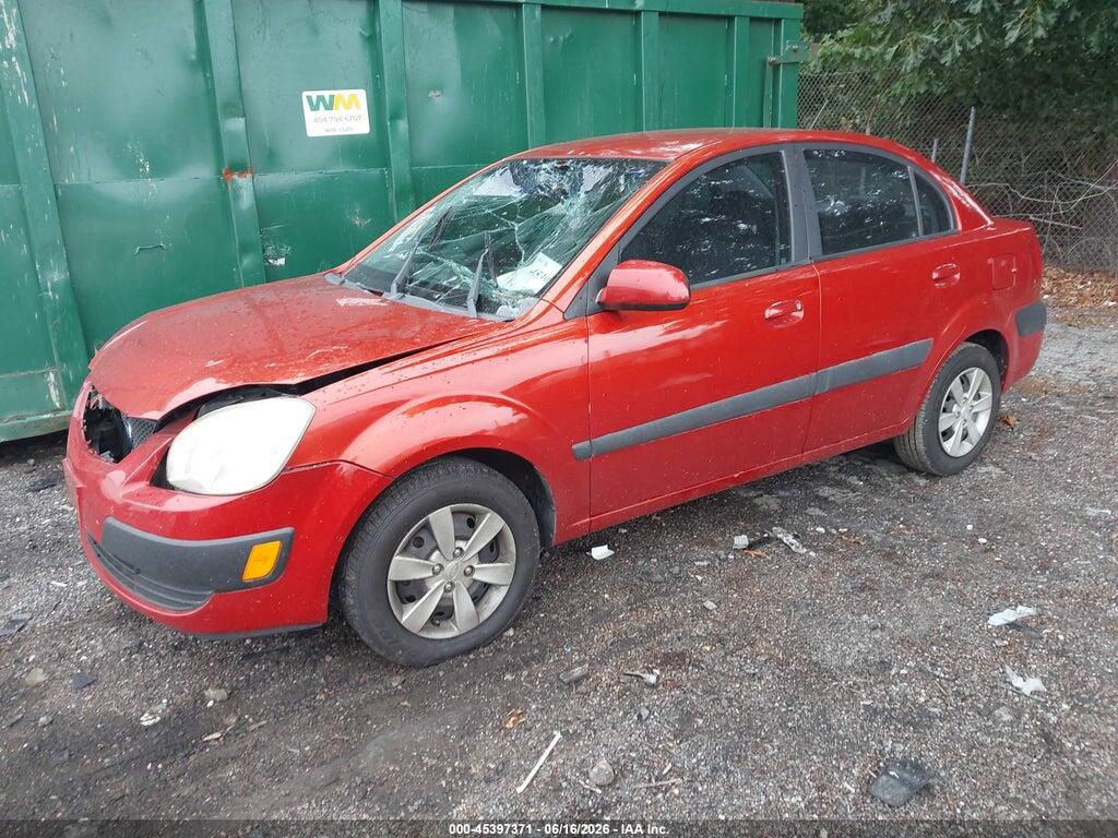 KNADE223396519282 2009 KIA RIO photo no. 2