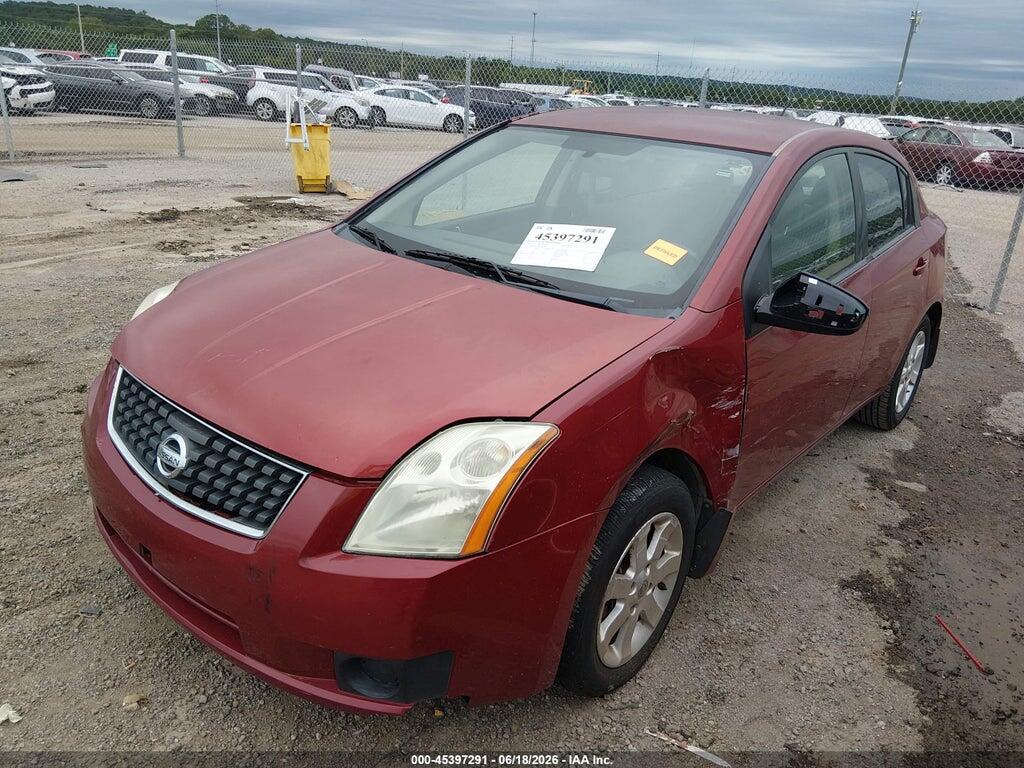 3N1AB61E67L600288 2007 NISSAN SENTRA photo no. 2